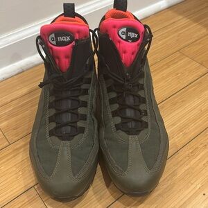 Nike Air Max 95 Sneakerboot Dark Loden Cargo Khaki Green Mens , 11.5,